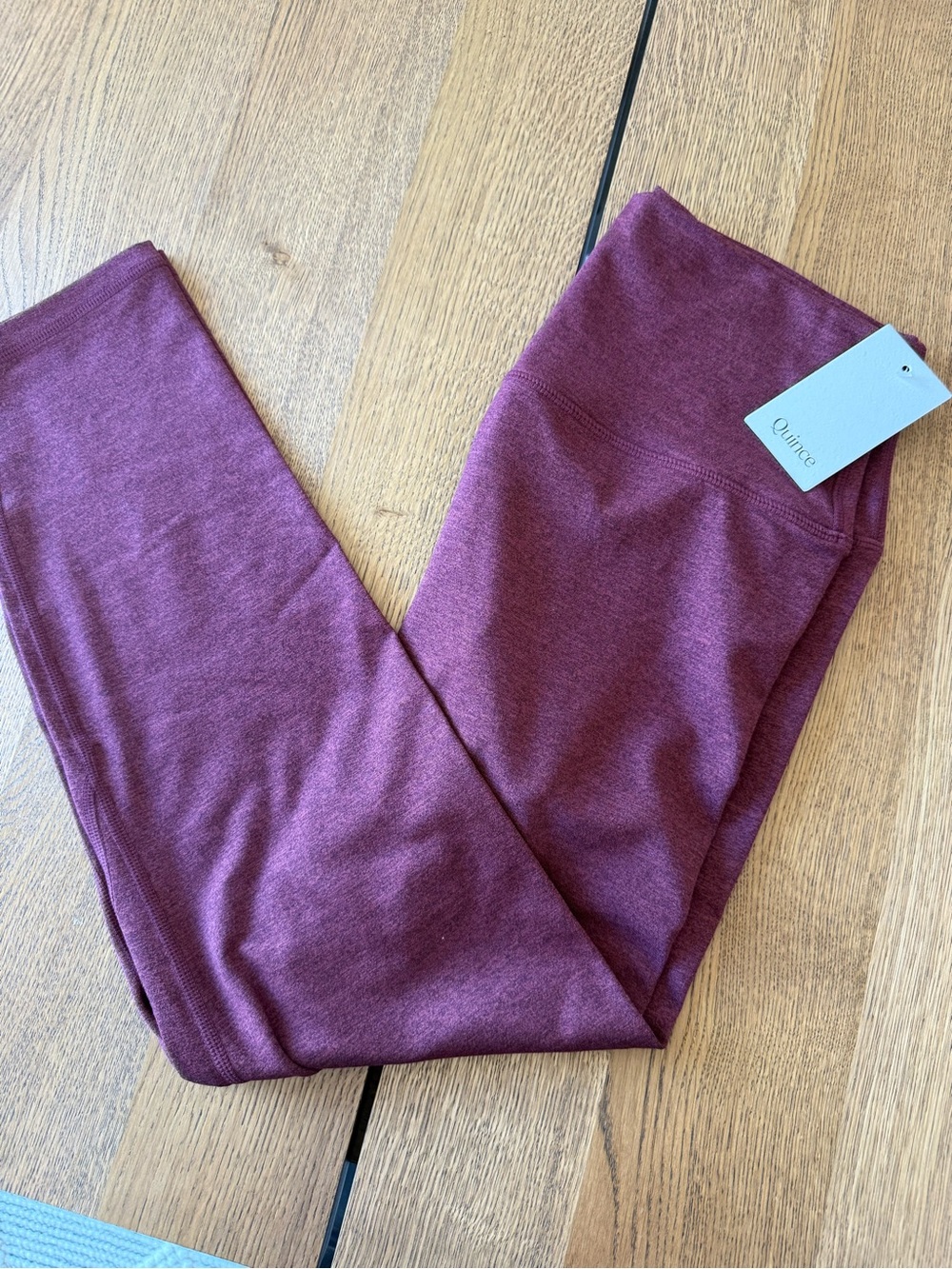 Quince Women's Leggings in Plum